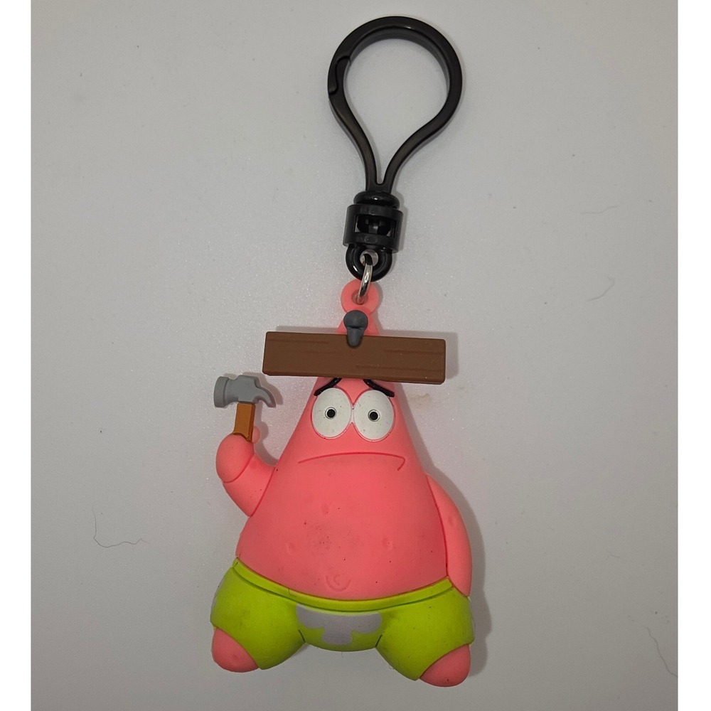 SpongeBob SquarePants Patrick Star Keychain Pink Good J163-25A08 Fan Collectible
